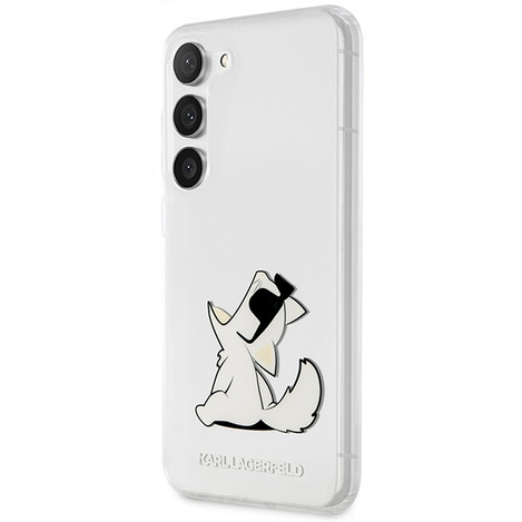 Karl Lagerfeld KLHCS23MCFNRC S23+ S916 transparente Hardcase Choupette Fun