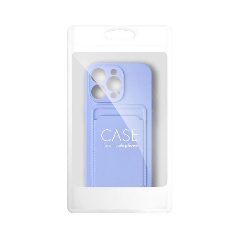Futerał CARD CASE do XIAOMI Redmi 12 4G fioletowy