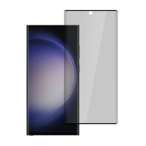 Hartowane szkło Privacy Glass do SAMSUNG GALAXY S23 ULTRA CZARNE