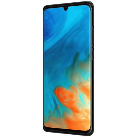 Nillkin Super Frosted Shield wzmocnione etui pokrowiec + podstawka Huawei P30 Pro czarny
