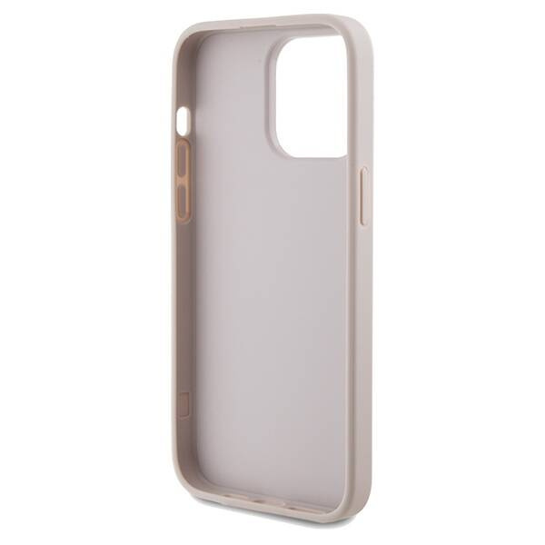 Oryginalne Etui GUESS hard case 4G Stripe Collection GUHCP14LG4GLPI do Iphone 14 Pro różowy
