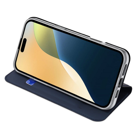 DUX DUCIS kabura SKIN PRO do IPHONE 16 Plus niebieska