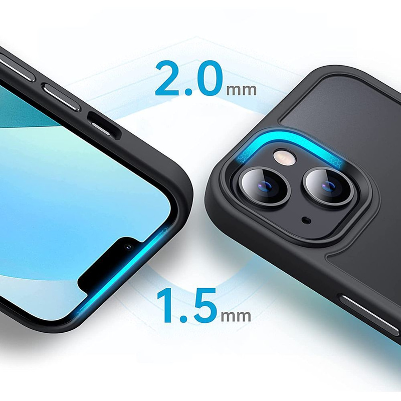 Schutzhülle IPHONE 14 PRO Tech-Protect Magmat MagSafe Matte schwarz