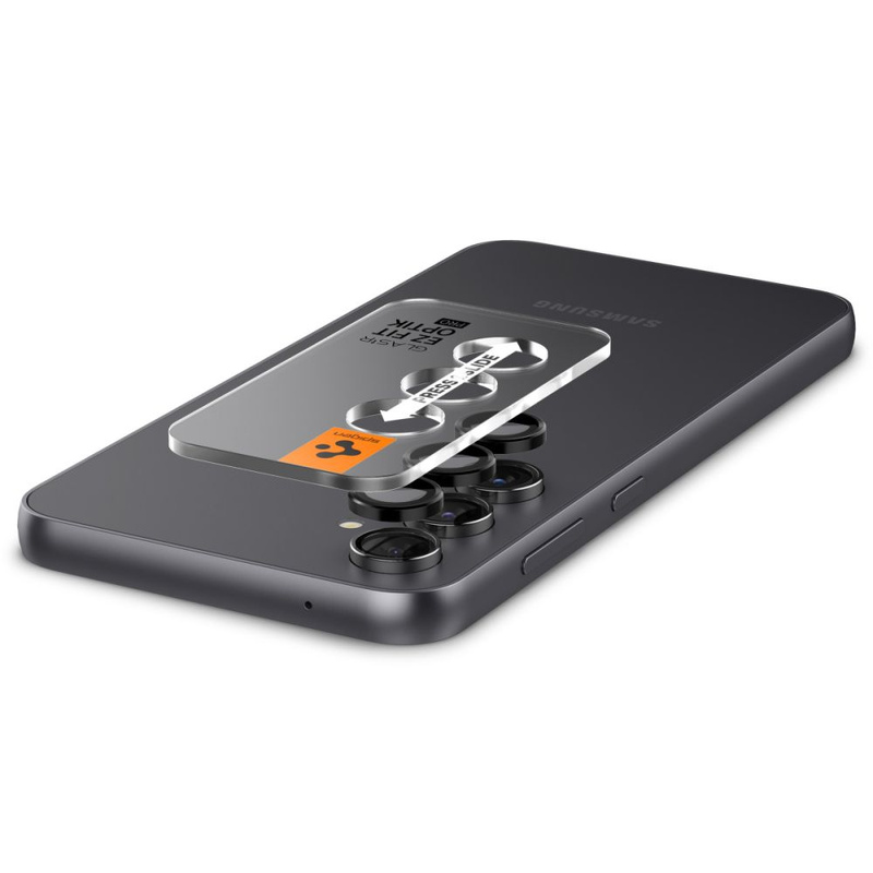 KAMERAABDECKUNG Spigen OPTIK.TR „EZ FIT“ KAMERASCHUTZ 2ER-PACK GALAXY S23 FE SCHWARZ