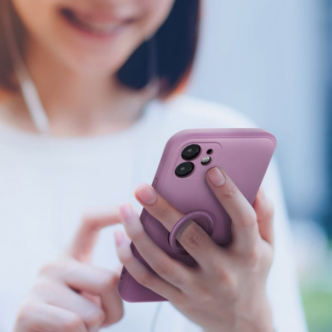 ROAR futerał AMBER CASE do SAMSUNG S25 Fioletowy
