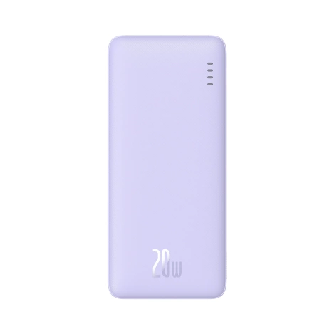 Baseus Airpow Schnelllade-Powerbank 10000 mAh 20 W Nebula Purple