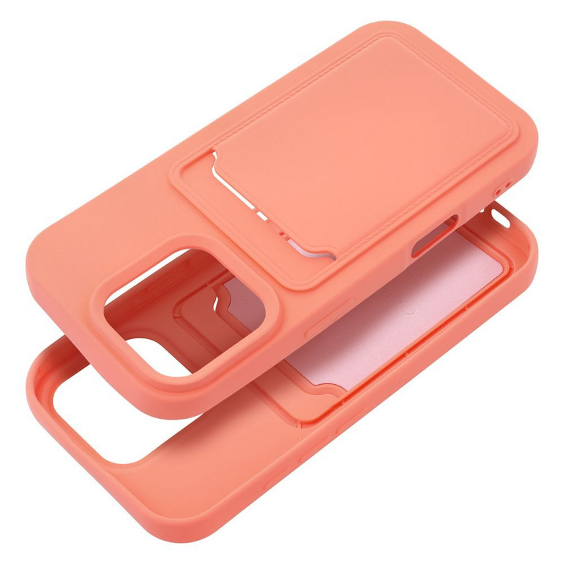 Futerał CARD CASE do IPHONE 16 Pro różowy