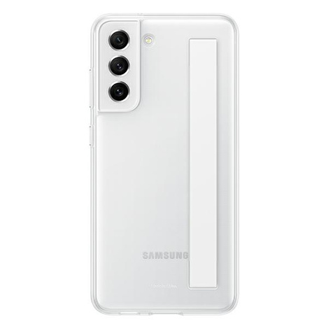 Samsung Clear Strap Cover etui pokrowiec do Samsung Galaxy S21 FE biały (EF-XG990CWEGWW)
