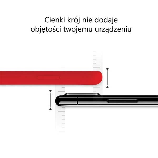MERCURY SILICONE CASE IPHONE 14 (6.1), RED / CZERWONY