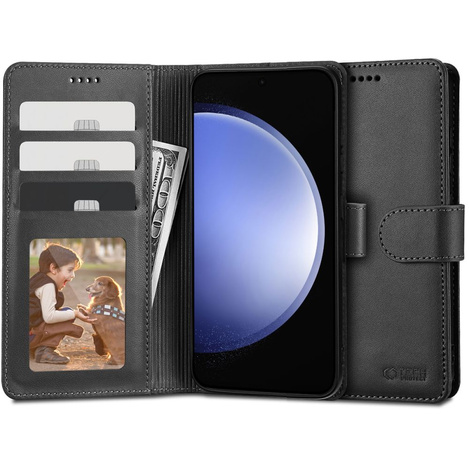 Schutzhülle SAMSUNG GALAXY S23 FE Tech-Protect Wallet schwarz