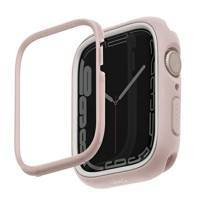 UNIQ etui Moduo Apple Watch Series 4/5/6/7/8/SE 44/45mm różowy-biały/blush-white