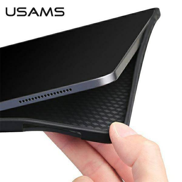 Schutzhülle IPAD PRO 12.9 2021 USAMS Winto Smart Cover (IPO12YT101) schwarz