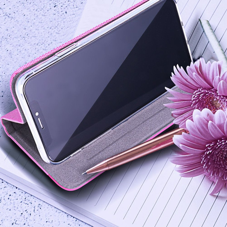 Kabura SENSITIVE Book do SAMSUNG A56 5G różowy