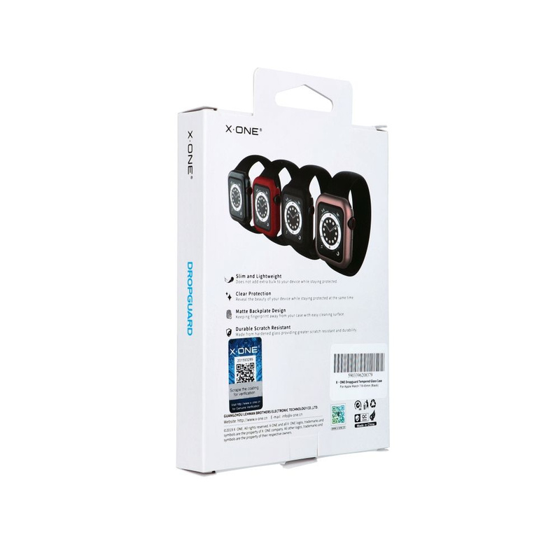 Futerał X-ONE Dropguard - do Apple Watch seria 7/8/9 45mm czarny