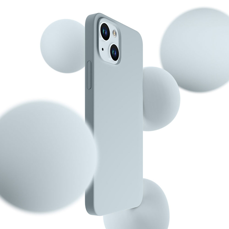 Etui 3mk Hardy Silicone MagCase na iPhone 15 Plus - niebieskie