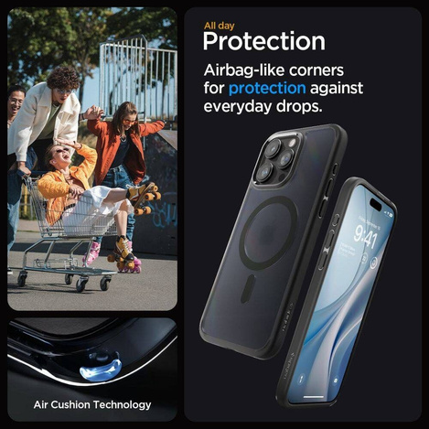 Spigen Ultra Hybrid MAG iPhone 16 Pro MagSafe frost black ACS08134