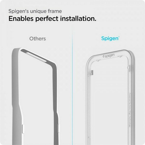 Spigen szkło hartowane ALM Glass FC 2-pack do iPhone 13 / 13 Pro czarne