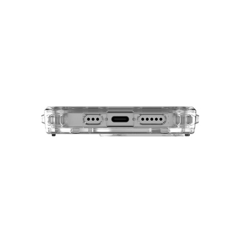 UAG Plyo Magsafe - Schutzhülle für iPhone 15 Pro kompatibel mit MagSafe (Eissilber)