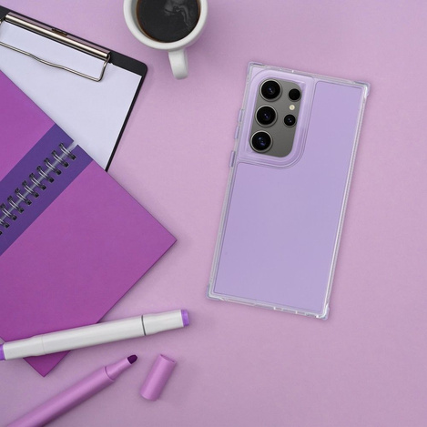Futerał MATRIX do SAMSUNG S25 Plus purpurowy