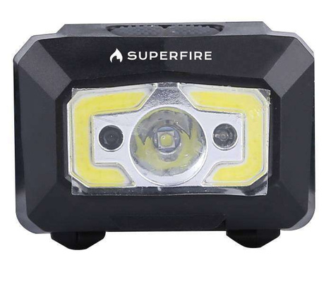 Superfire X30 headlight with non-contact switch, 500lm, USB