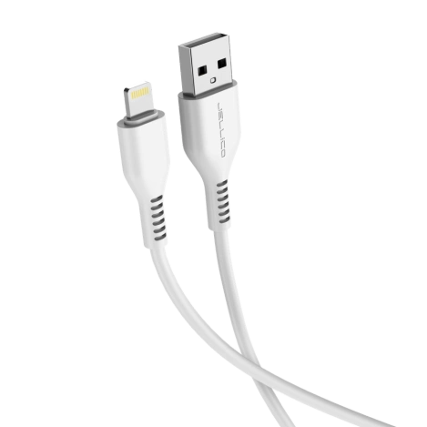 JELLICO kabel KDS-30 Lightning 3.1A 1M Biały