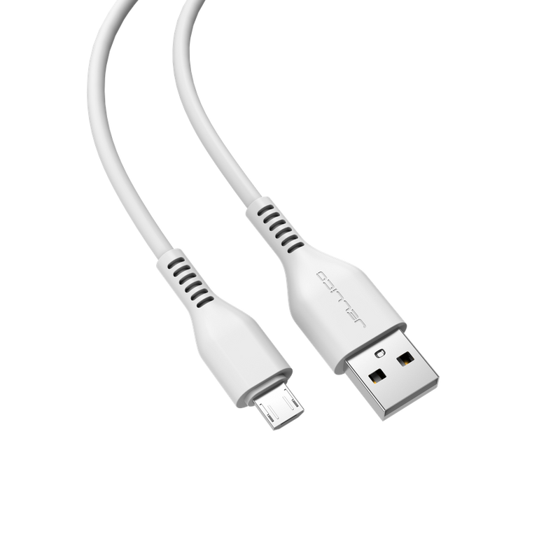 Kabel Jellico KDS-32 Micro USB 3.1A 2m Biały