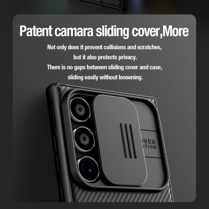 Nillkin CamShield Pro Panzerhülle mit Kameraschutz für Samsung Galaxy S24 Ultra – Grün