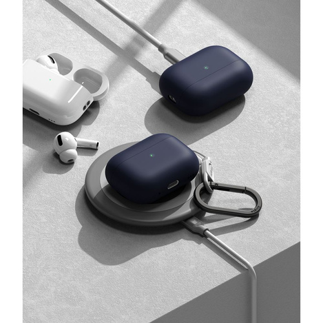 Schutzhülle APPLE AIRPODS PRO Ringke Silicone Midnight Blue