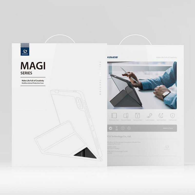 DUX DUCIS etui MAGI z miejscem na rysik do iPad Pro 11 (2024) czarne