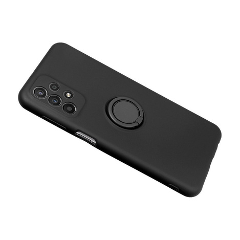 Futerał SILICONE RING do SAMSUNG A16 5G / A16 4G czarny