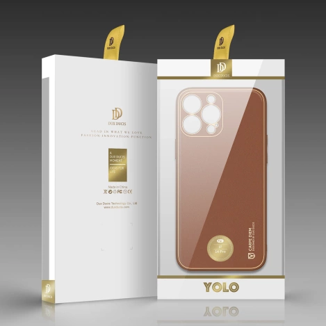 Dux Ducis Yolo Apple iPhone 14 Pro Brown