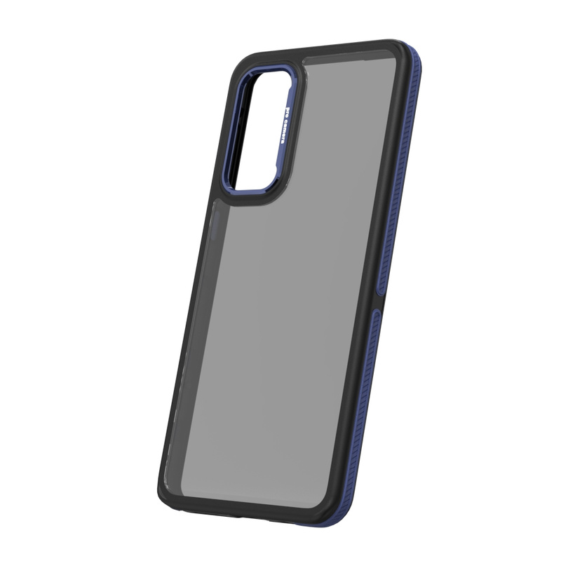 Nakładka Crystal Black do Samsung Galaxy M55 5G niebieska