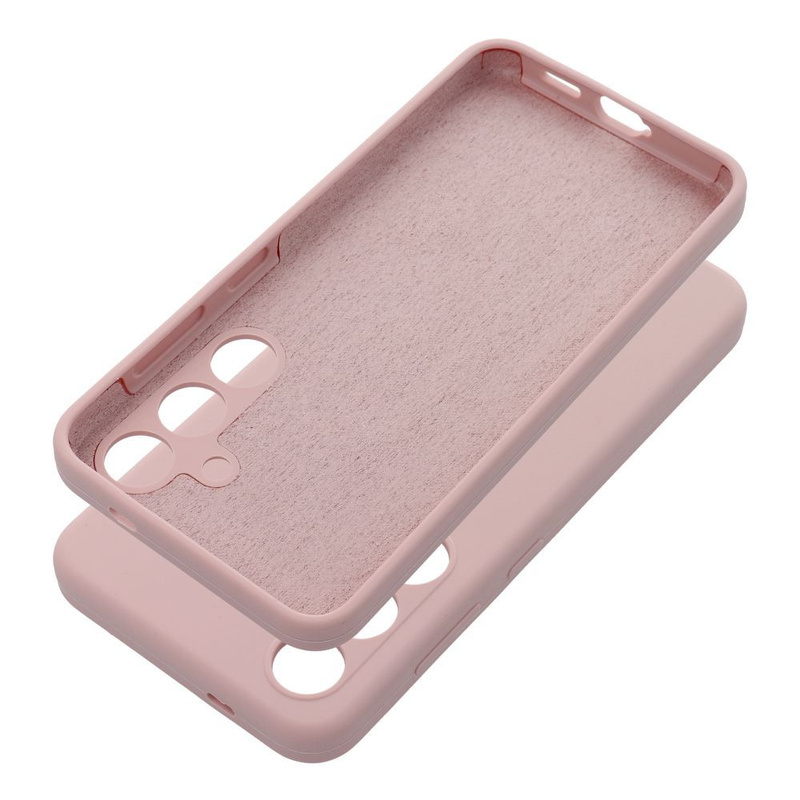 Futerał SILICONE 2mm do XIAOMI REDMI 14C pudrowy róż