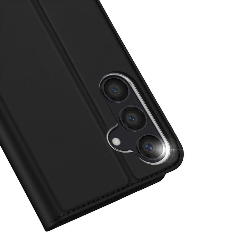 Dux Ducis Skin Pro Hülle für Samsung S24 mit Klappe - Schwarz