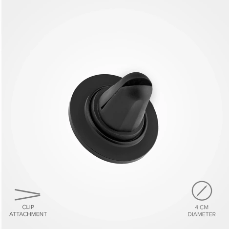 Uchwyt na smartfona SBS TESUPMAGMCLIP kompatybilny z MagSafe, na kratkę nawiewu - czarny