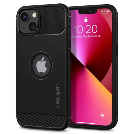 SPIGEN RUGGED ARMOR IPHONE 13 MATTE BLAC K