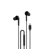 Słuchawki Dudao X3C+ przewodowe USB-C dokanałowe 1.2m - czarne