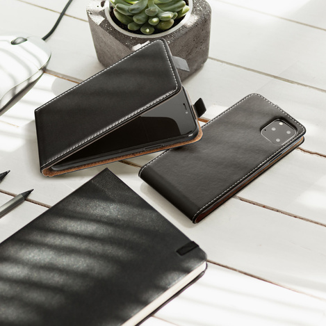Kabura SLIM FLEXI FRESH Pionowa do SAMSUNG S10e czarny