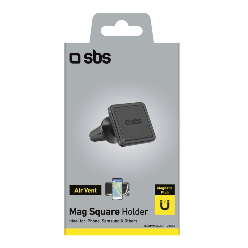 SBS TESUPMAGLCLIP magnetische Smartphone-Halterung – schwarz