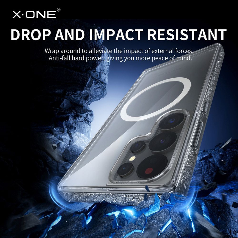 Futerał X-ONE Dropguard Magnetic Case Pro (kompatybilny z MagSafe) - do Samsung Galaxy S25