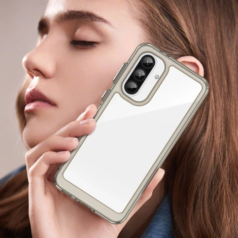 Outer Space Case Samsung Galaxy A56 Transparent-black