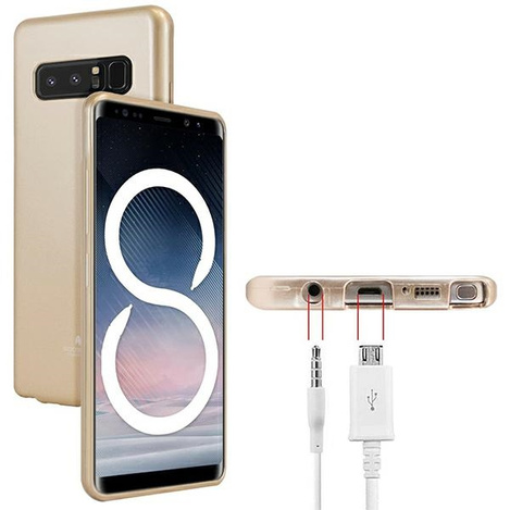 MERCURY JELLY CASE IPHONE 13 GOLD / ZŁOTY