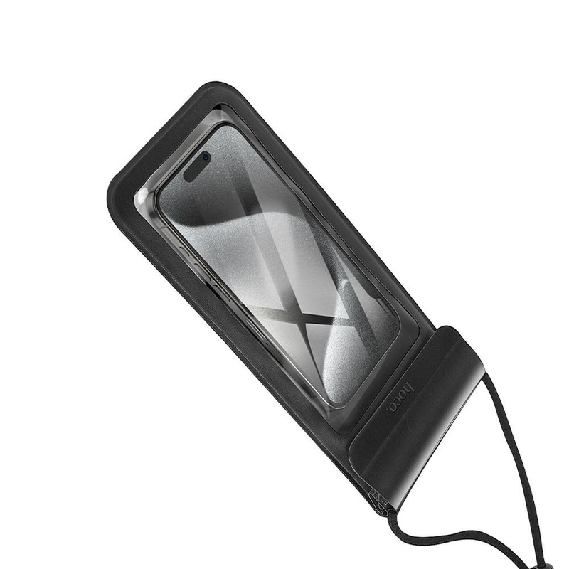 Wodoodporne etui na telefon Hoco IP68 240 x 120 x 15 mm HX53 czarne