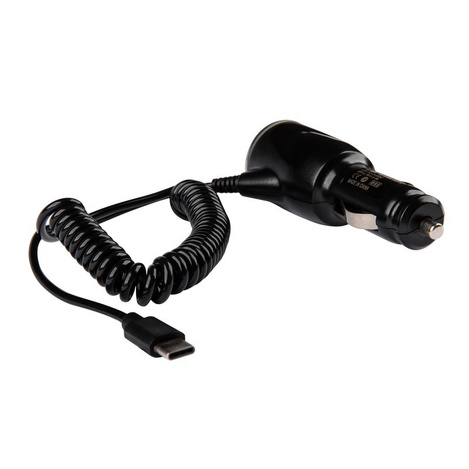 ŁAD SAM TYPE-C 2A czarna, bulk