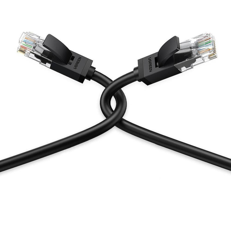 Ugreen Flat LAN Ethernet Cat. 6 5m schwarz (NW102)