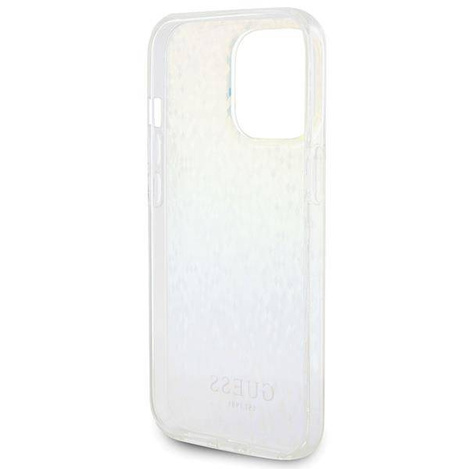 Guess IML Faceted Mirror Disco Iridescent Hülle für iPhone 15 Pro Max – mehrfarbig
