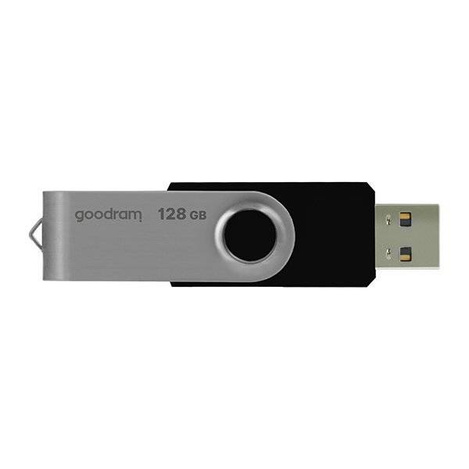 Goodram pendrive 128 GB pamięć USB 2.0 20 MB/s (od.) - 5 MB/s (zap.) czarny (UTS2-1280K0R11)