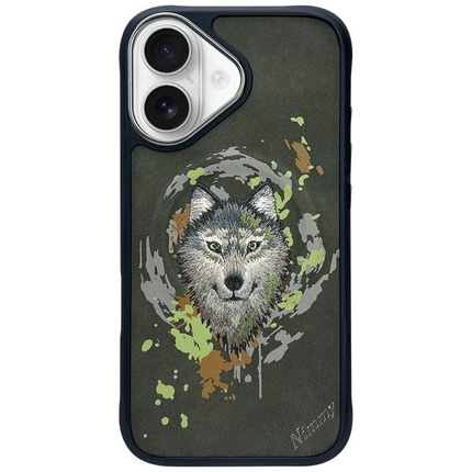 Etui Nimmy Wilk MagSafe do iPhone 16 ciemnoszary
