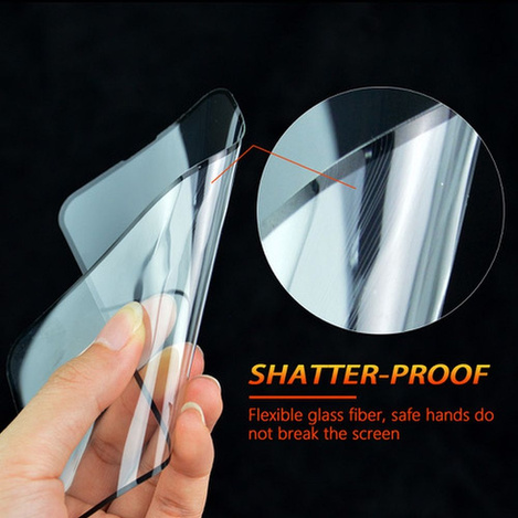 Szkło hybrydowe Bestsuit Flexible 5D Full Glue do Samsung Galaxy S25+ czarny