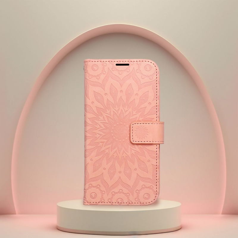 Kabura MEZZO Book do IPHONE 16 mandala peach fuzz